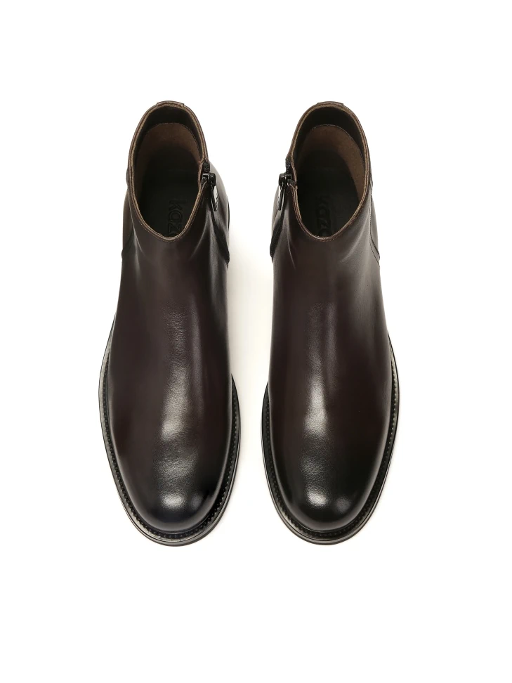 Kazar Men's Leather Brown Boots