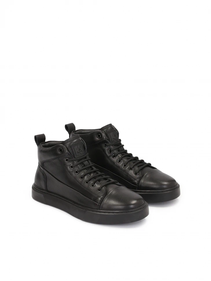 Kazar Men's Leather Sneakers In A Trendy Version