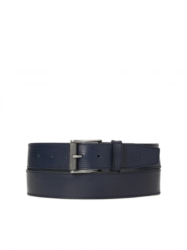 kazar Men's navy blue belt