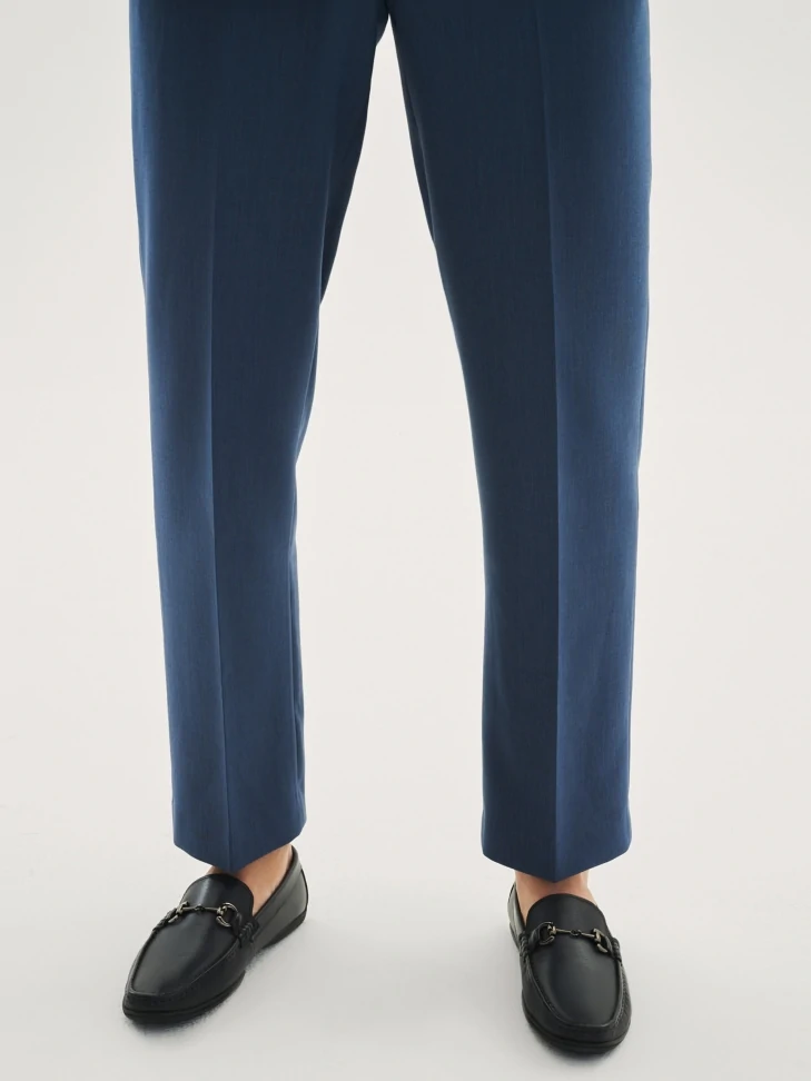 Kazar Men's Navy Blue Moccasins