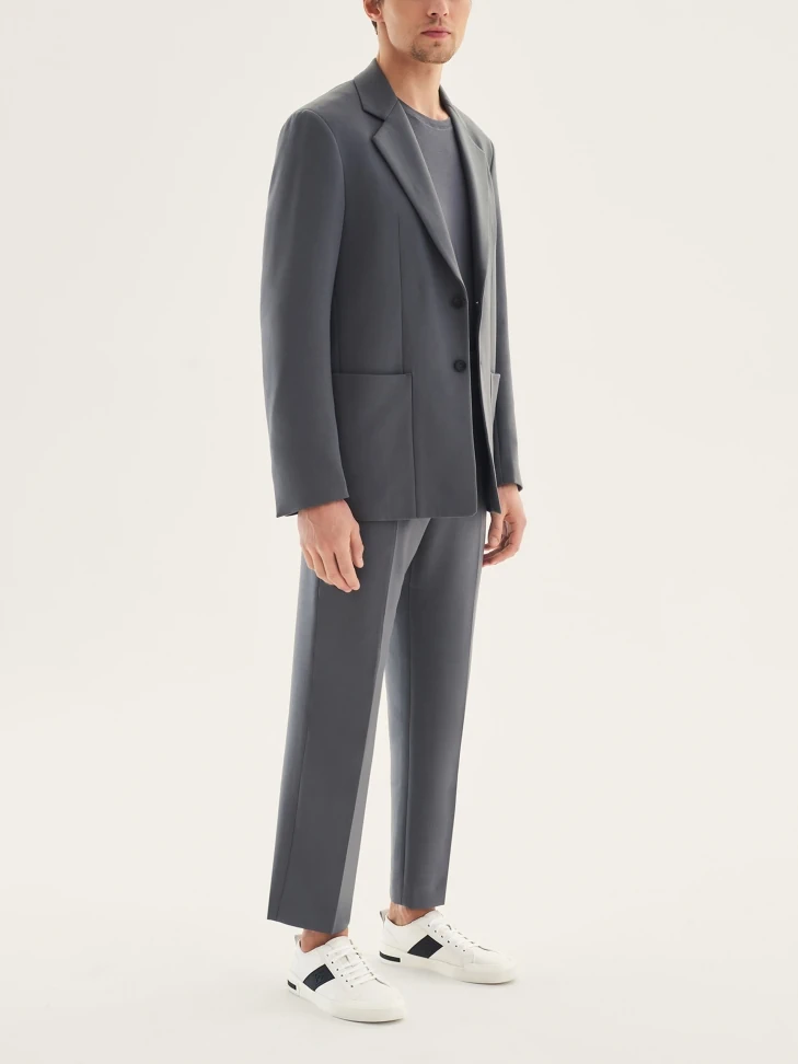 Kazar Men’s Off-white Sneakers With Black Inserts