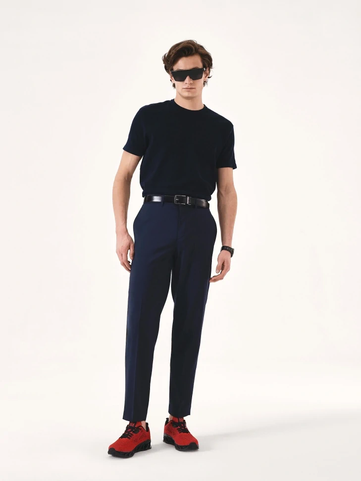 Kazar Men’s Red Sneakers Made Of Breathable Fabric