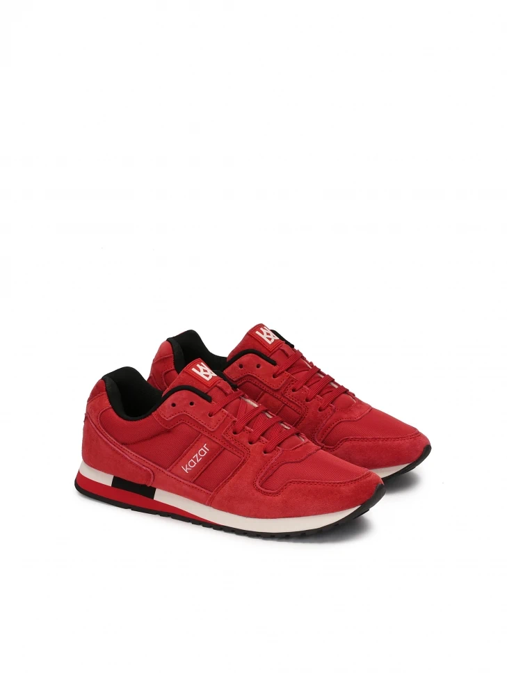 Kazar Men’s Red Sporty Sneakers