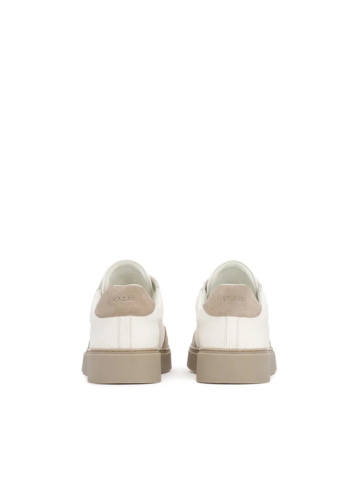 Kazar Men's Suede And Leather Sneakers