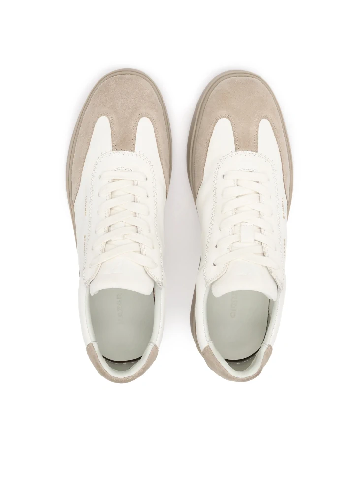Kazar Men's Suede And Leather Sneakers