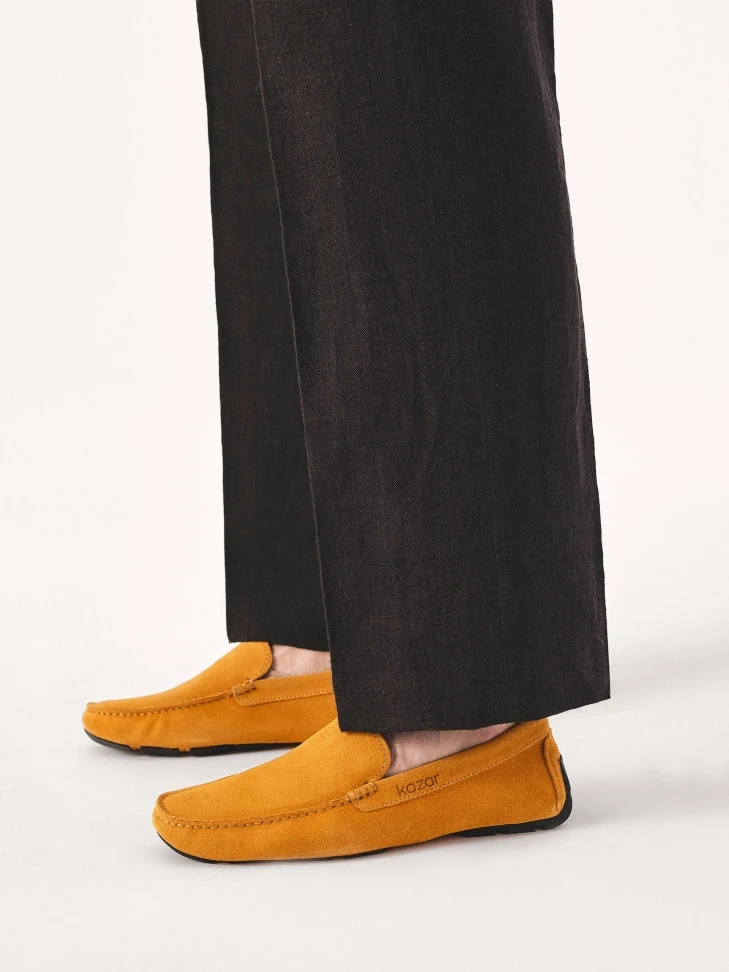 Kazar Men's Suede Moccasins Driving Mocs