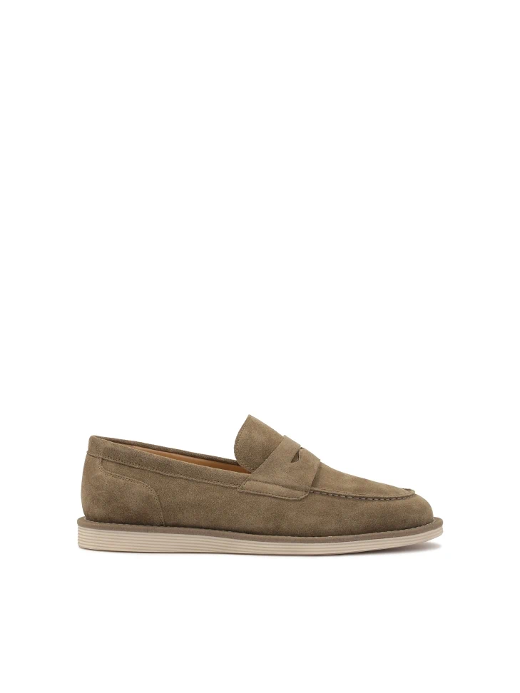 kazar Men's suede slip-on shoes