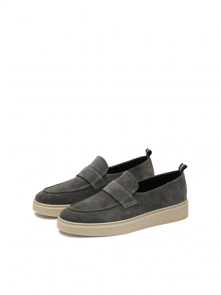 Kazar Men's Suede Slip-on Sneakers