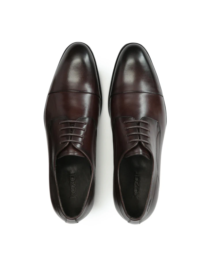 Kazar Men's Suit Shoes In Brown Color