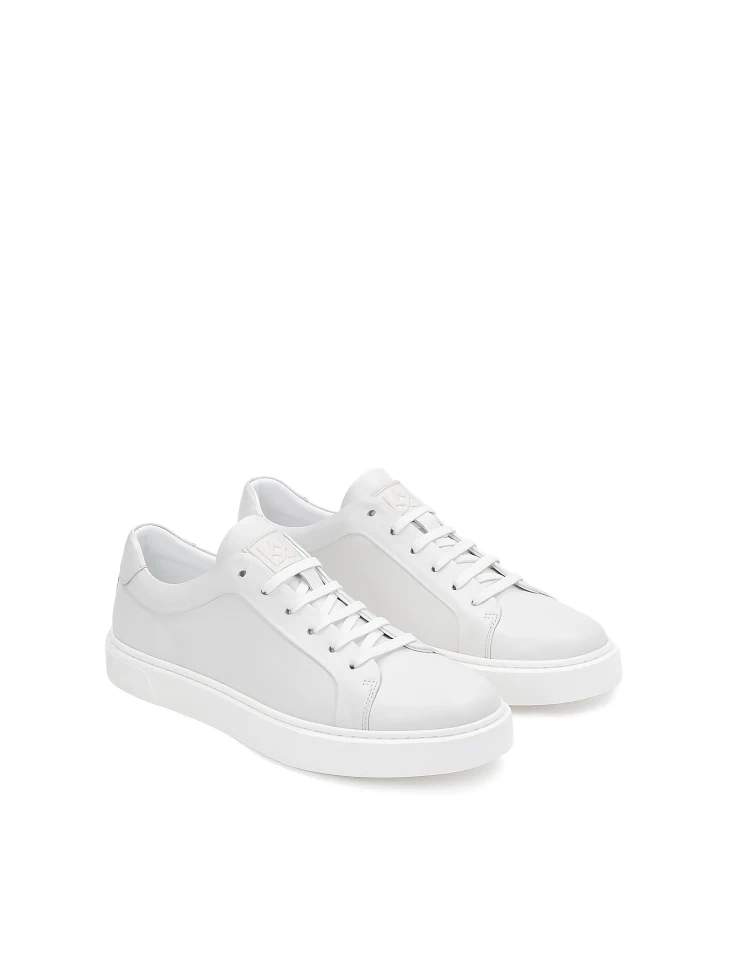 Kazar Men's Timeless Off-white Sneakers
