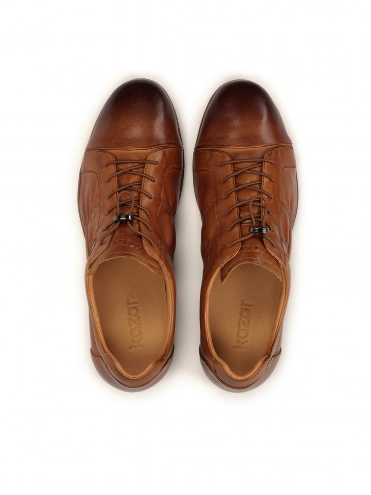 Kazar Men's Universal Brown Derby Shoes