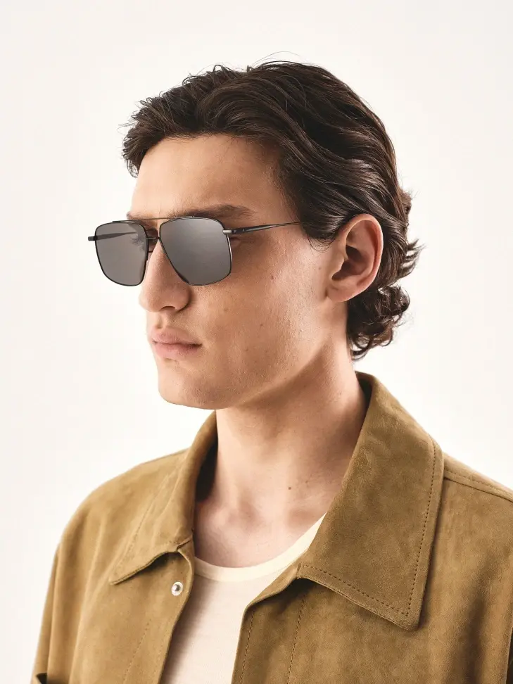 Kazar Minimalist Black Polarized Glasses