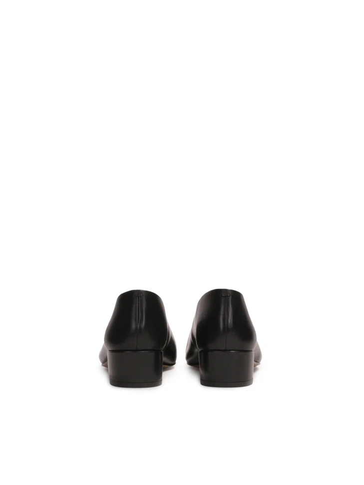 Kazar Minimalist Black Pumps