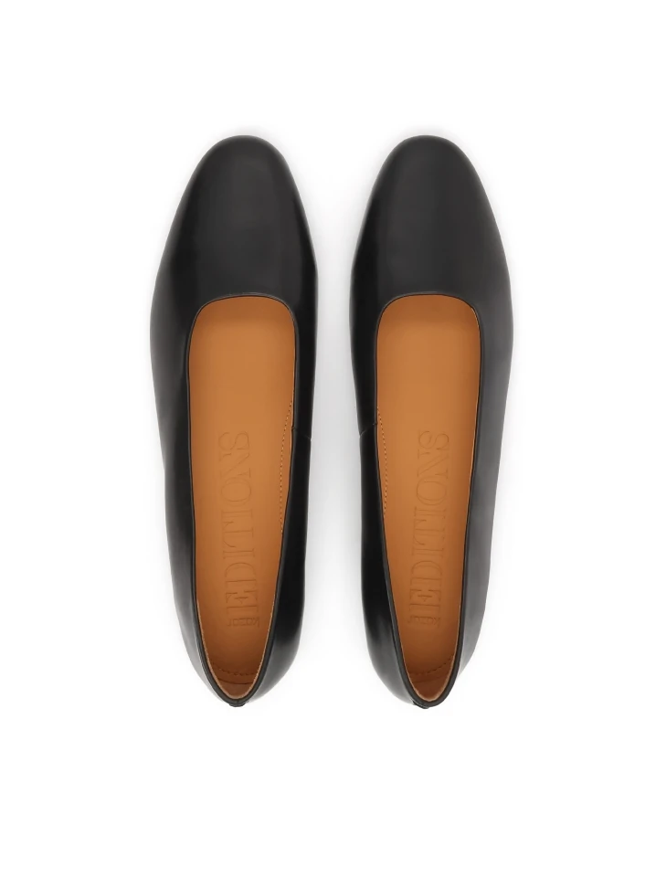 Kazar Minimalist Black Pumps