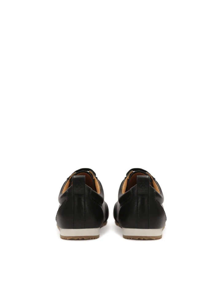 Kazar Minimalist Black Sneakers