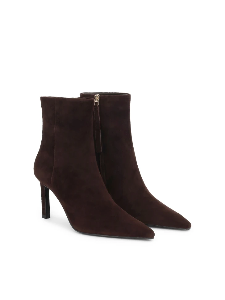 Kazar Minimalist Brown Suede Boots