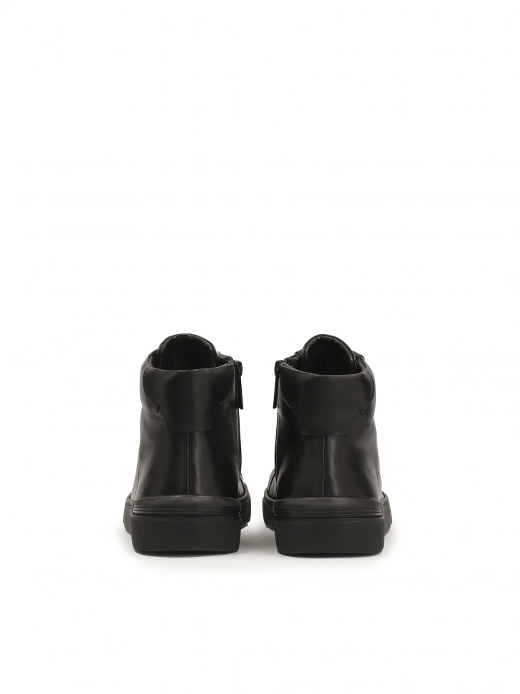 Kazar Minimalist Men's Sneakers In Black Color