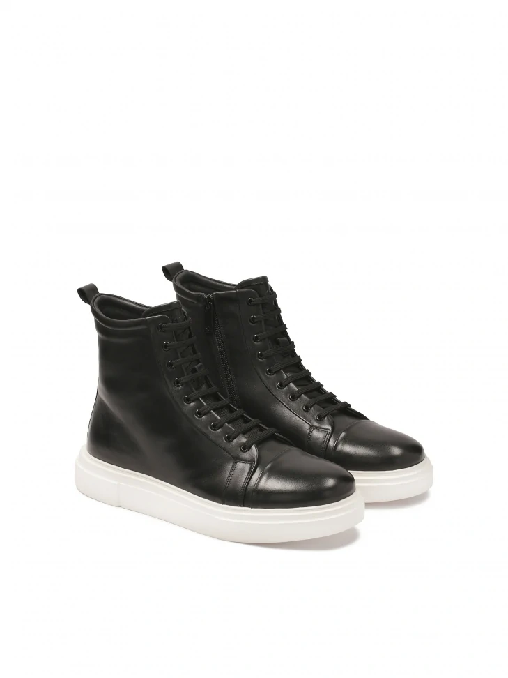 Kazar Minimalist Men's Sneakers With High Upper