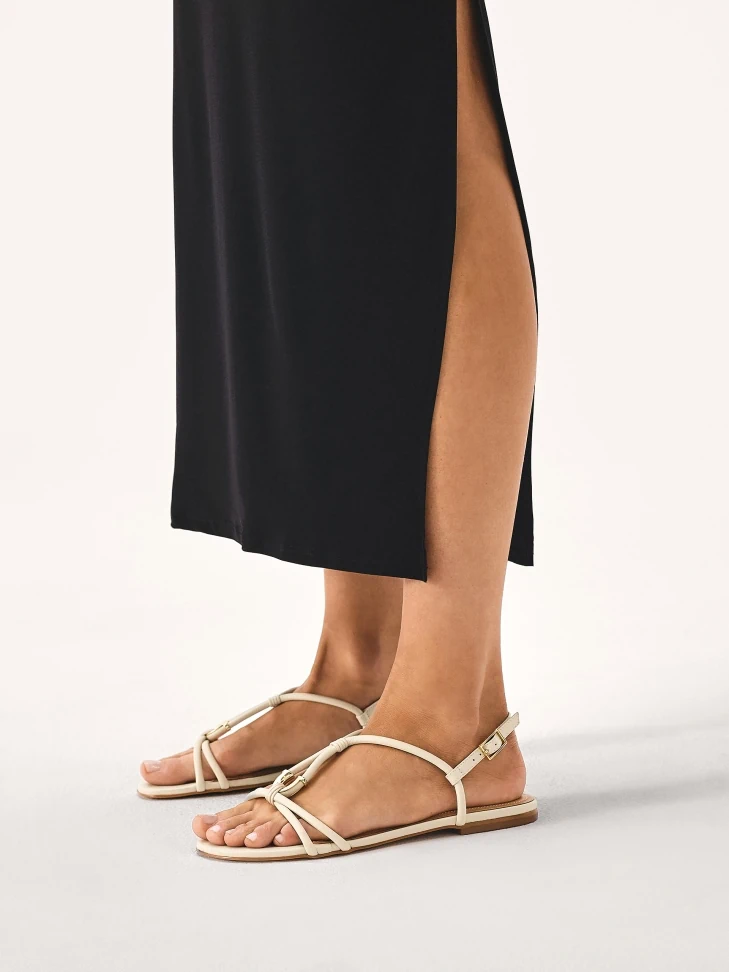 Kazar Minimalist Sandals On A Flat Sole