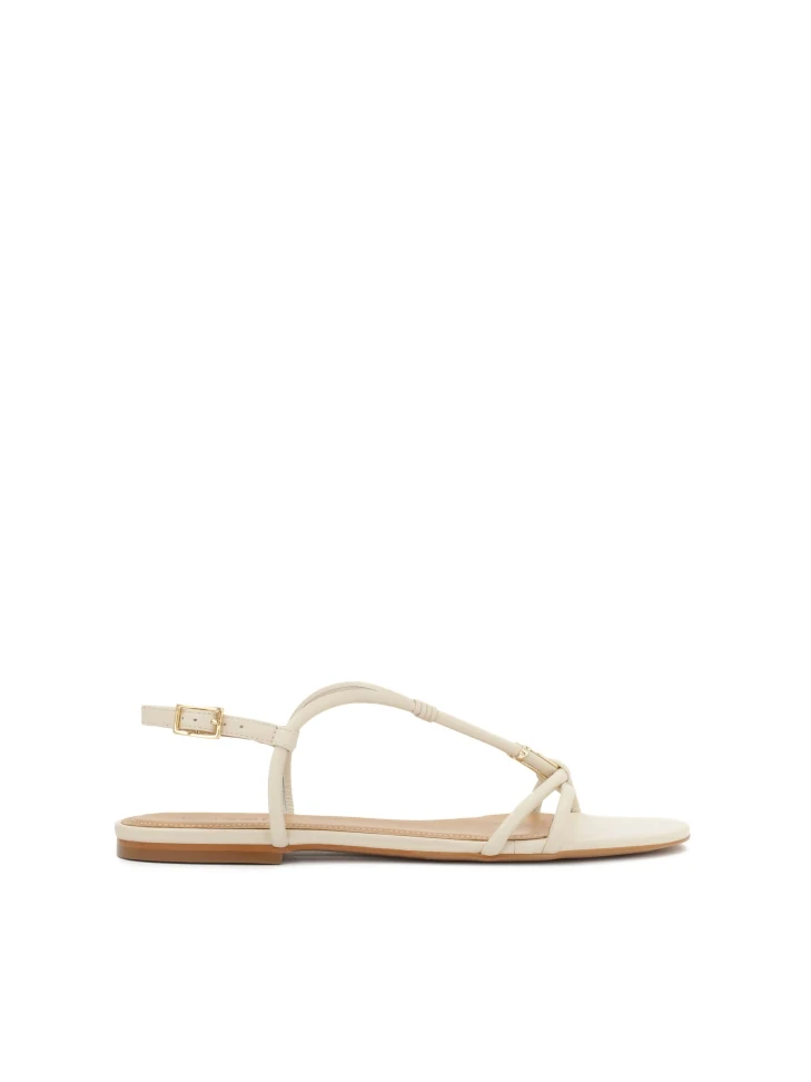 kazar Minimalist sandals on a flat sole