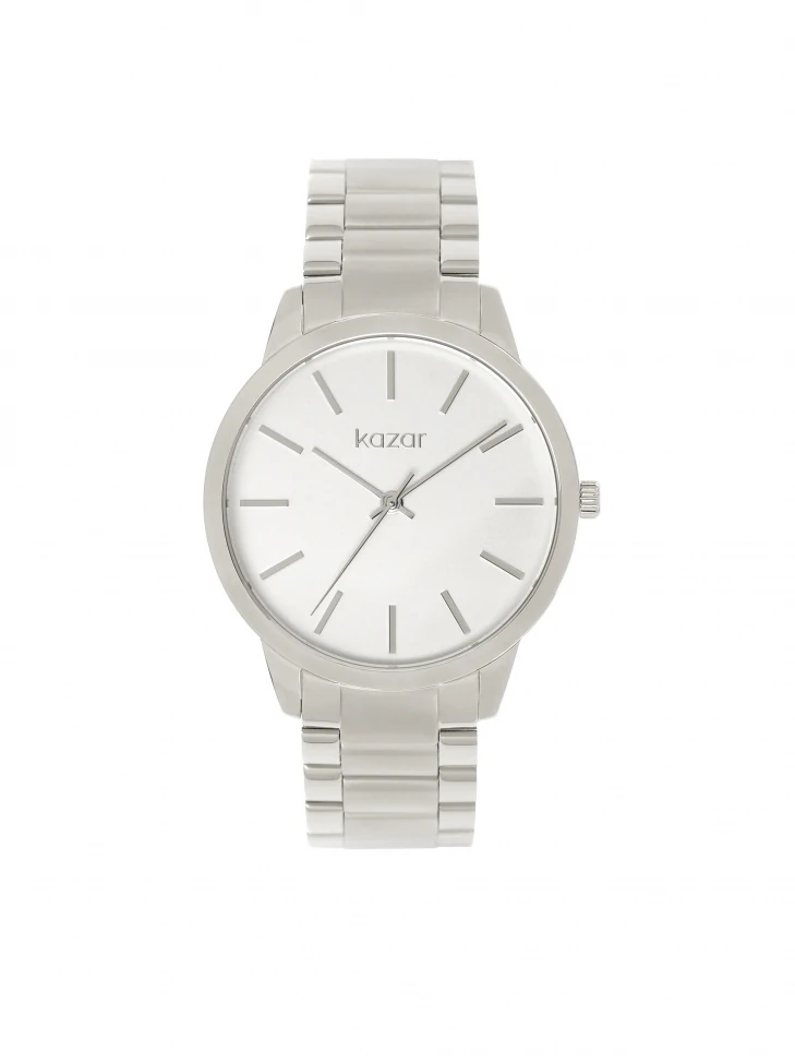 kazar Minimalist silver bracelet watch
