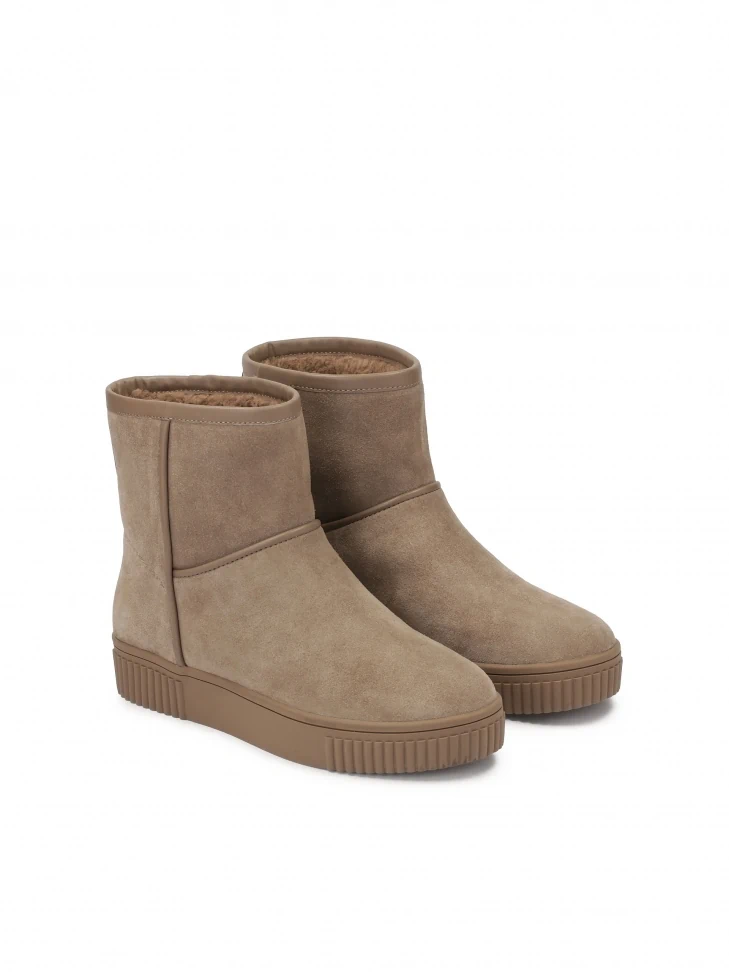 Kazar Minimalist Suede Snow Boots