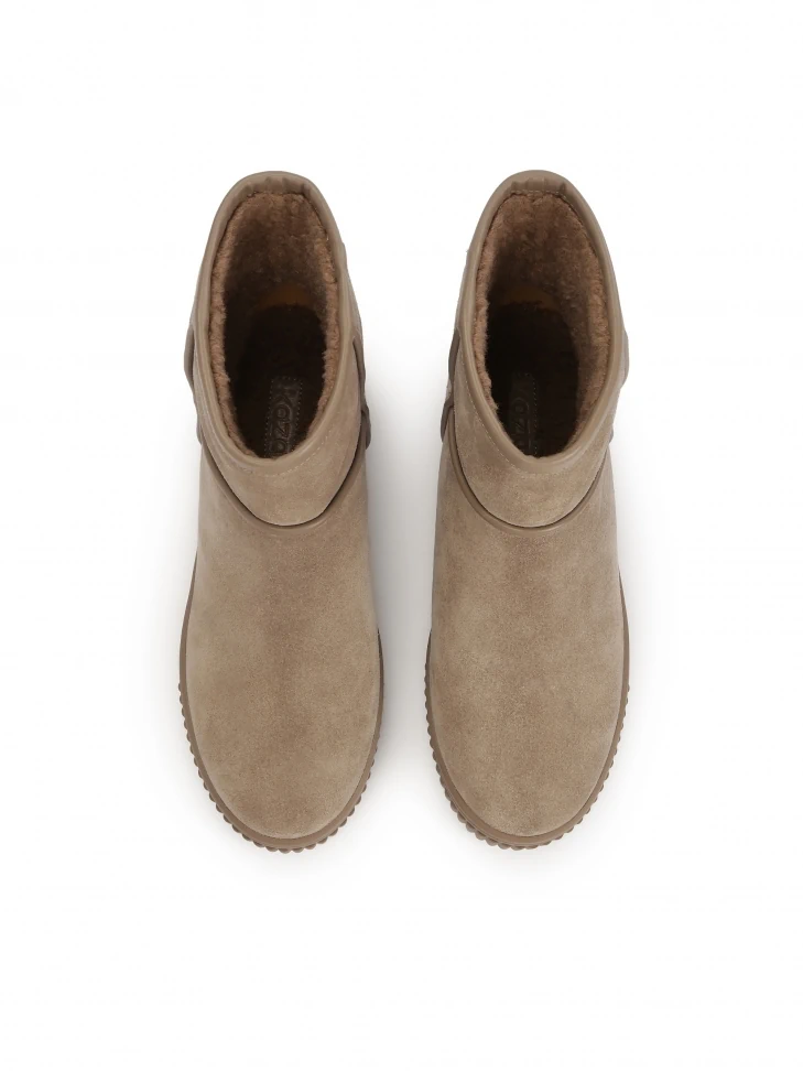 Kazar Minimalist Suede Snow Boots