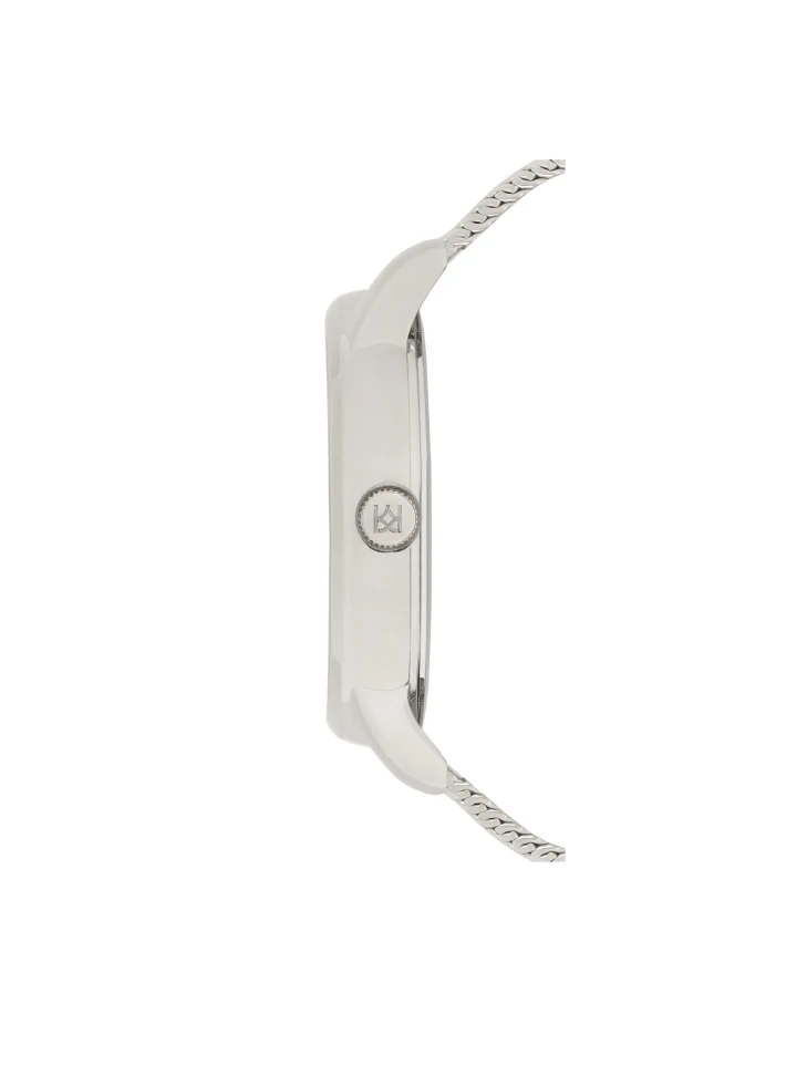 Kazar Minimalist Watch In Silver Color