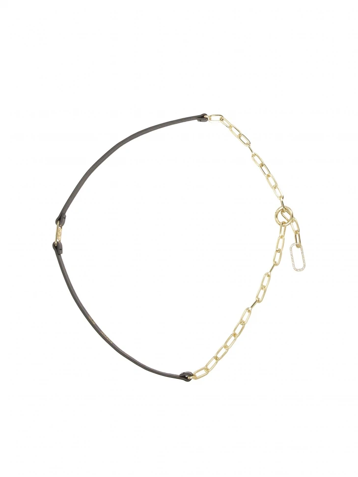 Kazar KAZAR Monogrammed Jewelry Dress Belt With Buckle
