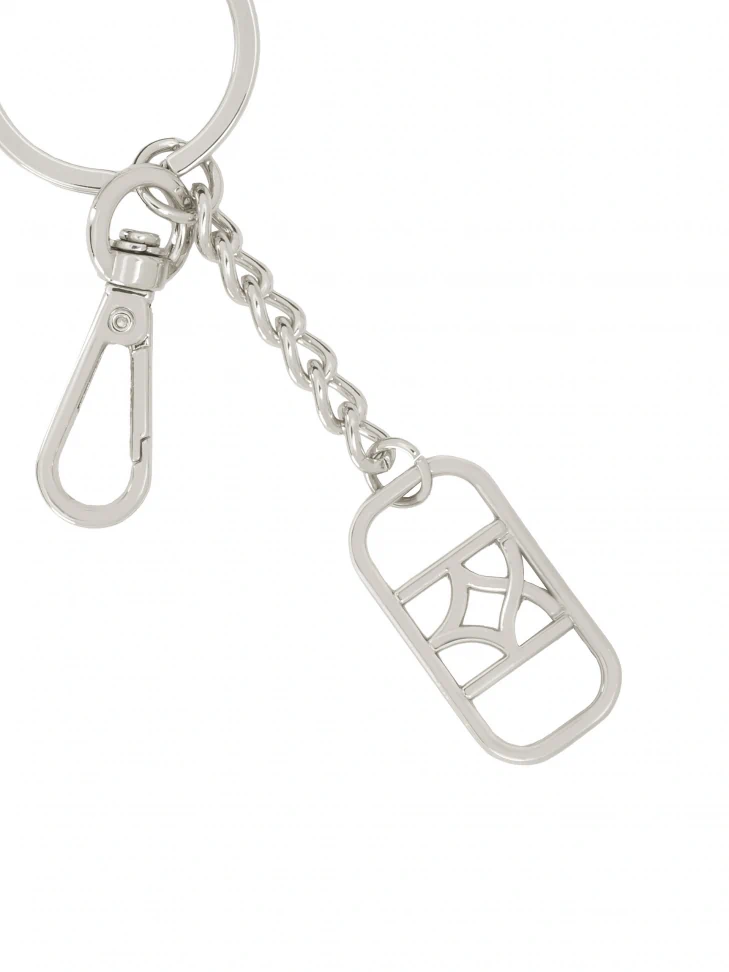 Kazar Monogrammed Pendant In Silver