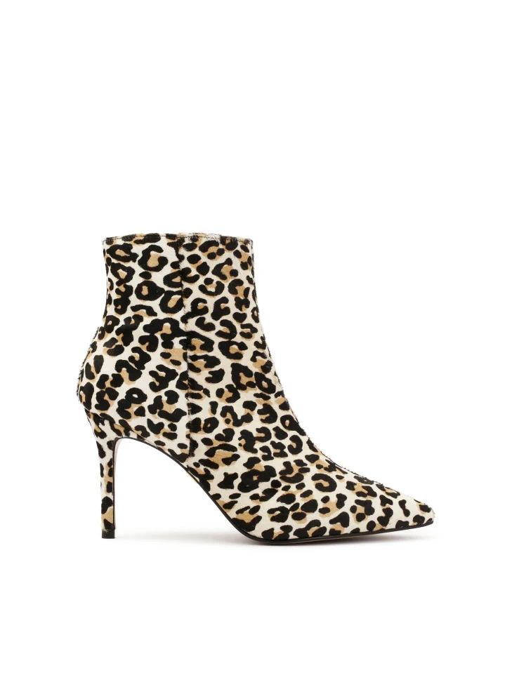 kazar Mottled leather boots with natural bristles