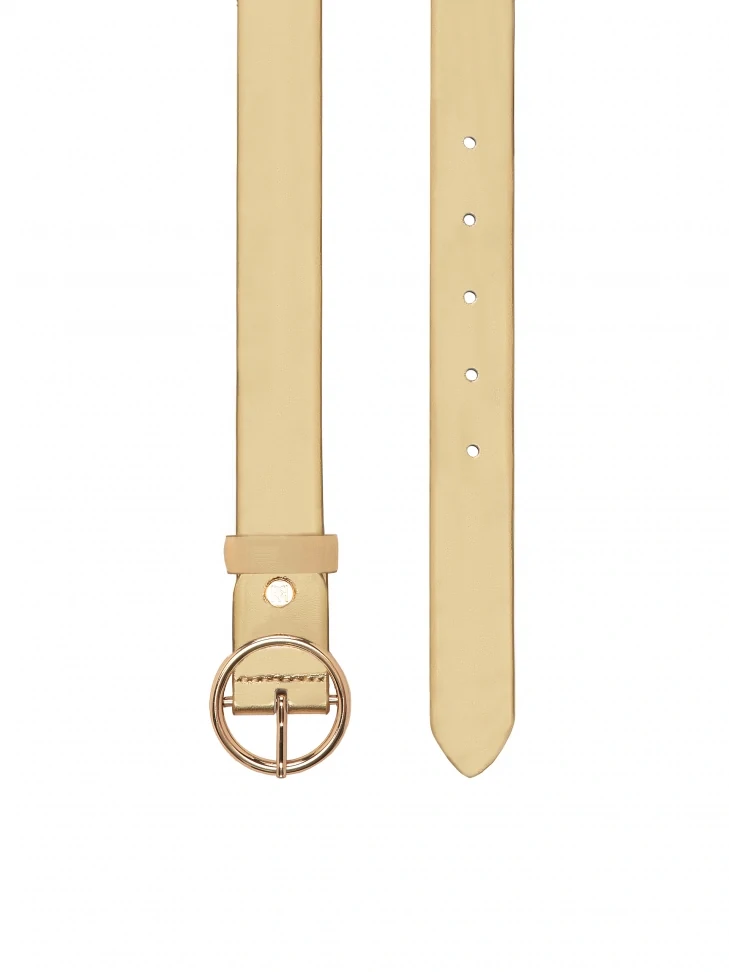 Kazar Multi-purpose Dress Belt In Gold Color