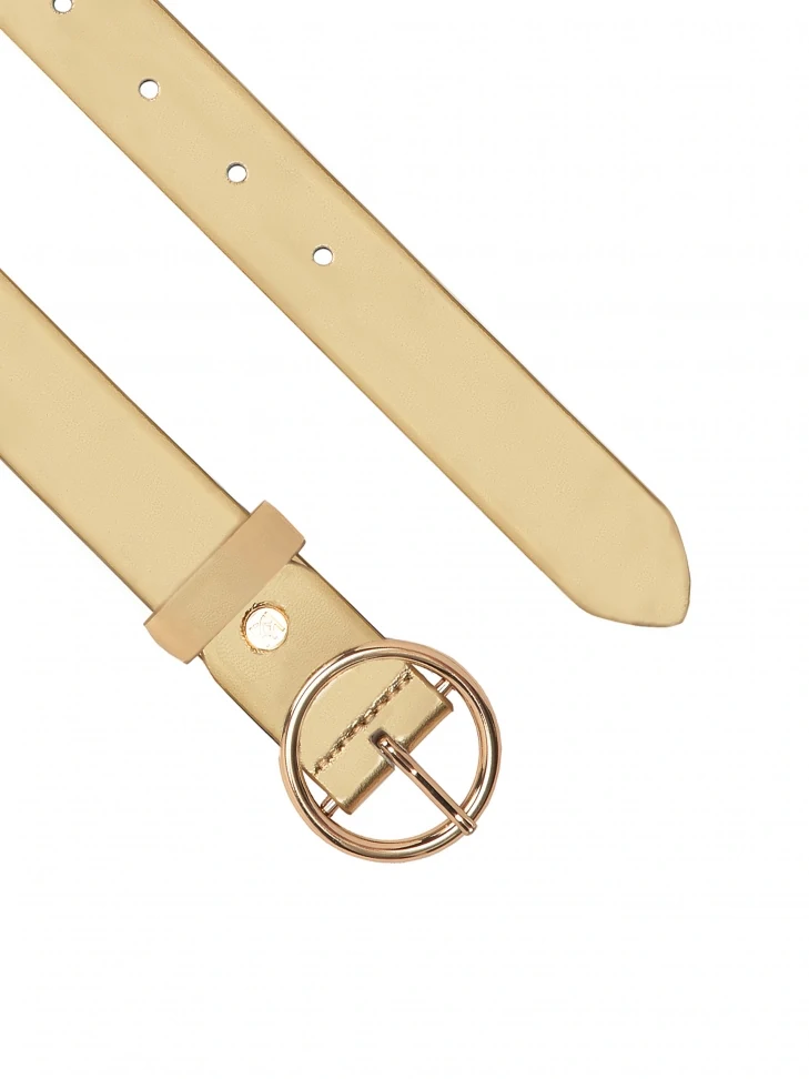 Kazar Multi-purpose Dress Belt In Gold Color