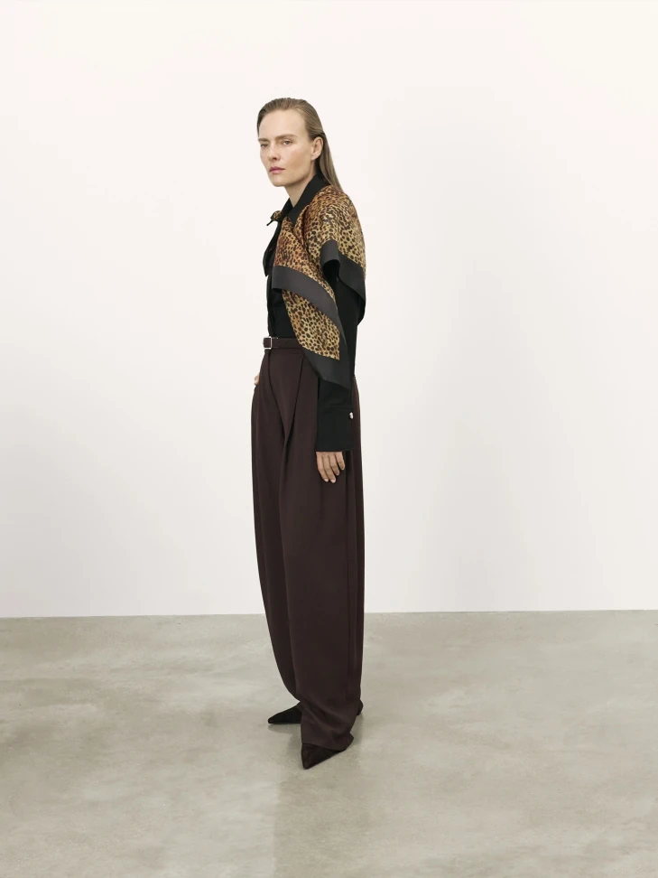 Kazar Multicolor Large Silk Scarf