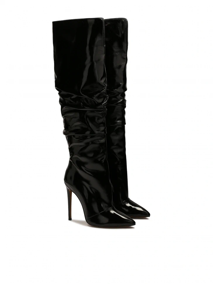 Kazar Musketeers With Crinkle Slip-on Upper