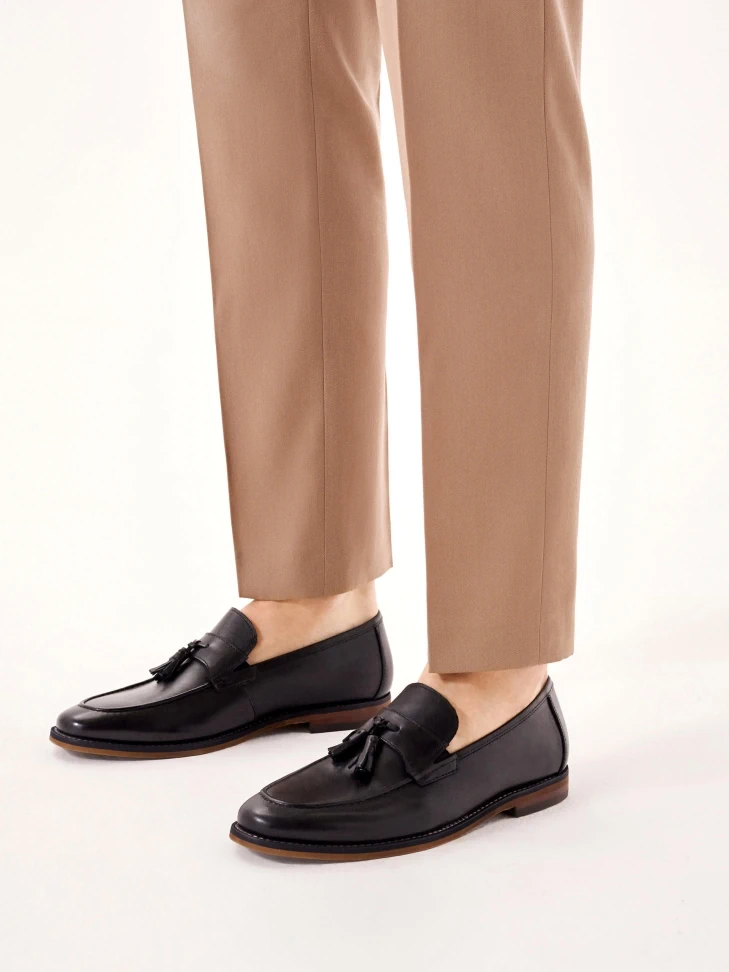 kazar Natural leather loafers with tassels