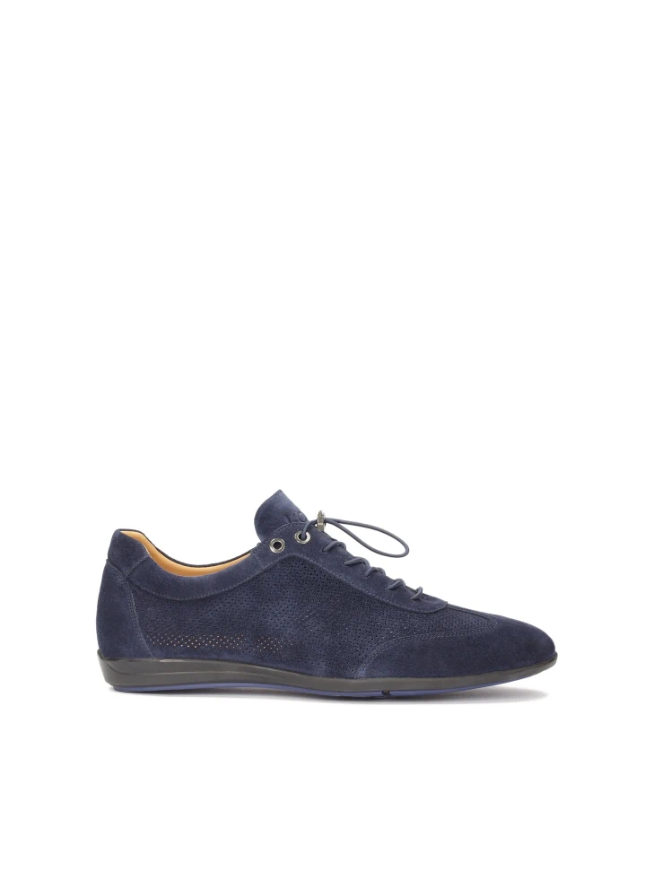 kazar Navy blue airy suede shoes