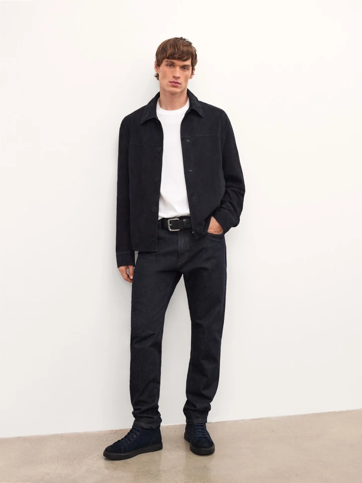 Kazar Navy Blue High Top Sneakers