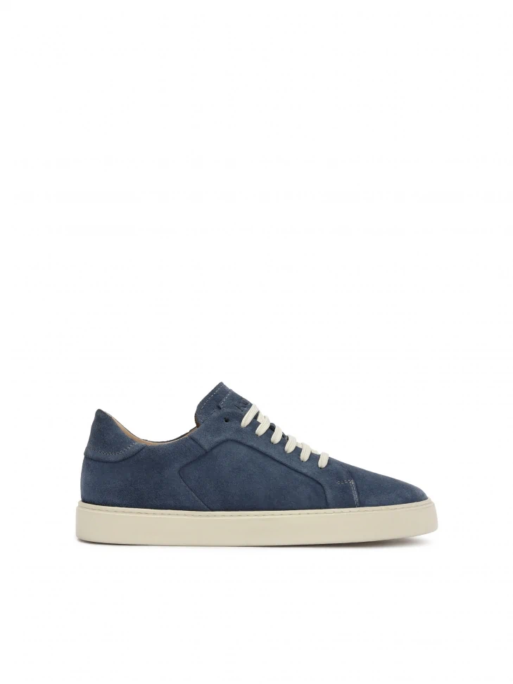 kazar Navy blue sneakers on a white sole
