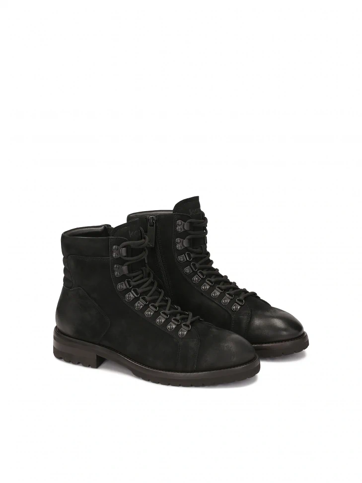 Kazar Nubuck Black Men's Boots