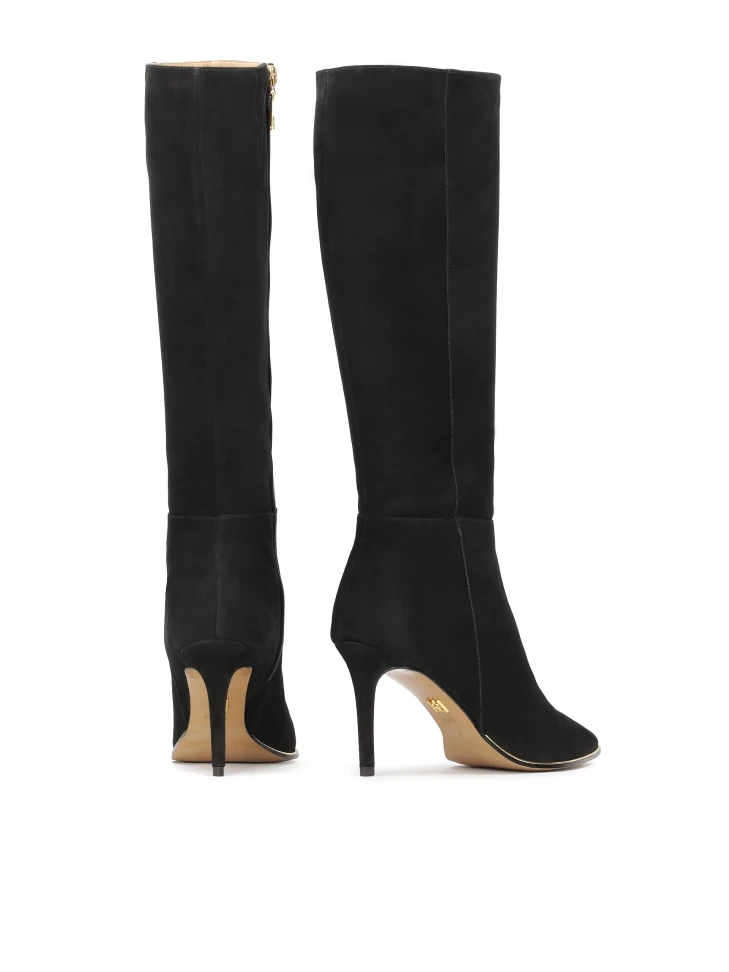 Kazar Nubuck Boots With Pointed Toe Noses