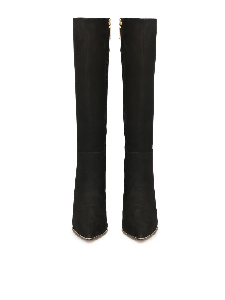Kazar Nubuck Boots With Pointed Toe Noses