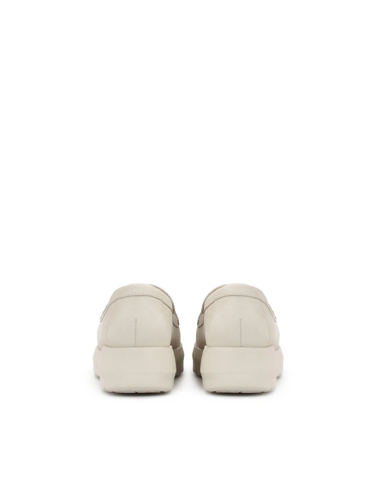 Kazar Nubuck Loafers With Thick Sole