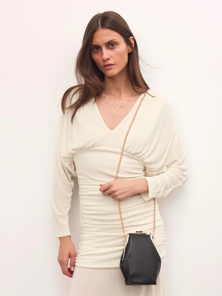 Kazar Occasional Bag With Metal Frame