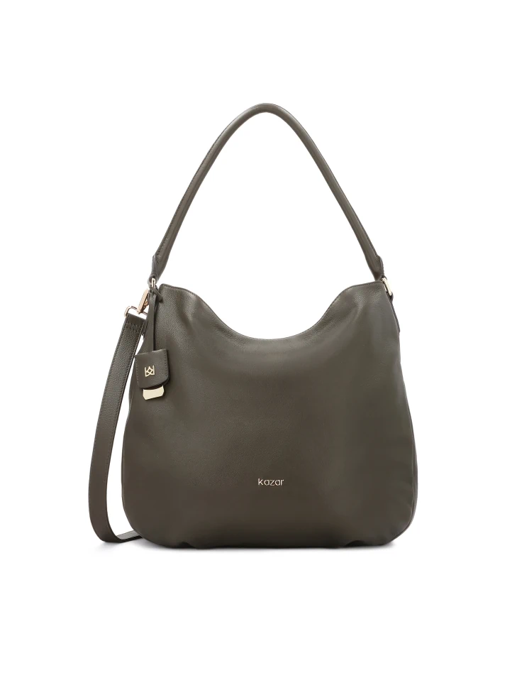 kazar Olive hobo bag with handle