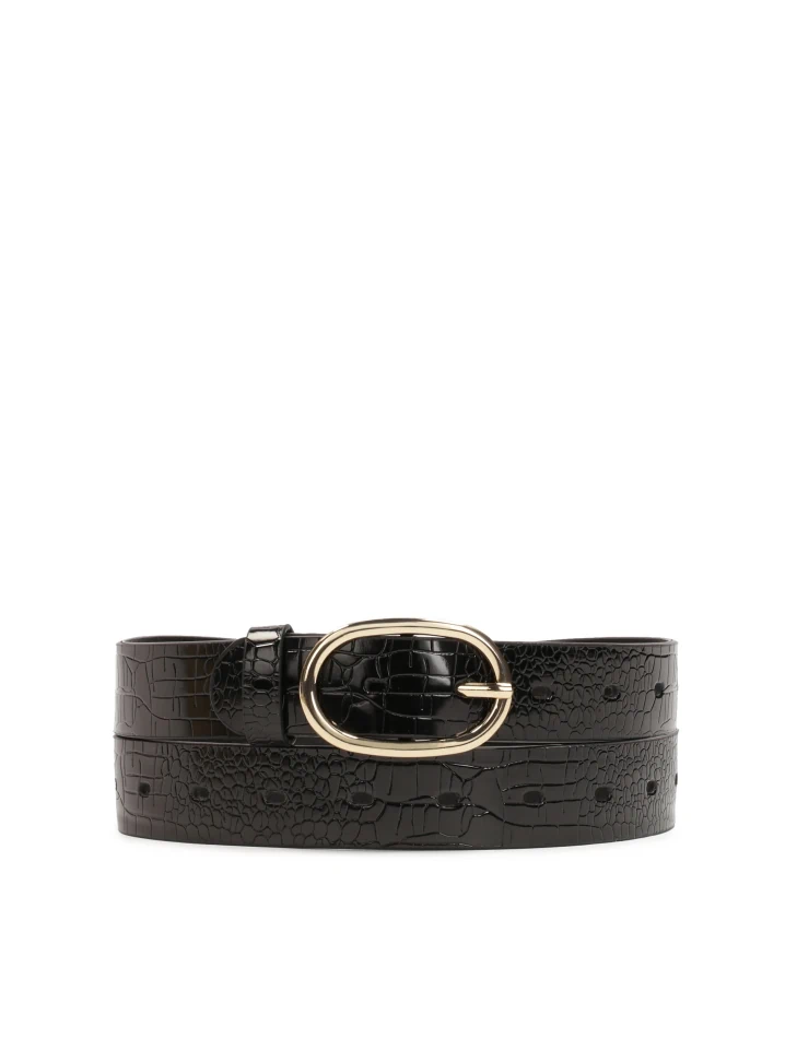 kazar Patent belt with embossed pattern