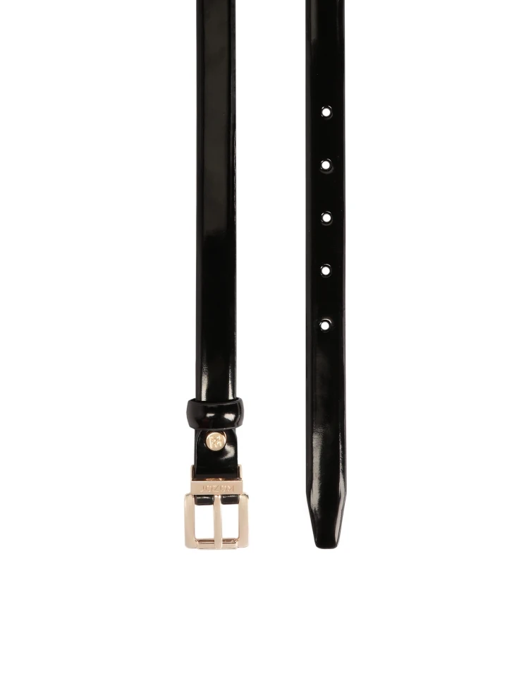 Kazar Patent Belt With Gold Buckle