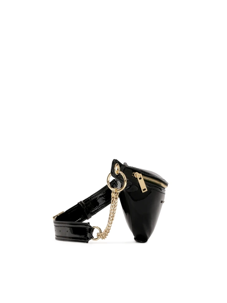 Kazar Patent Leather Belt Bag