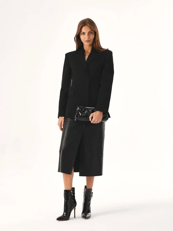 Kazar Patent Leather Boots With A Fine Upper
