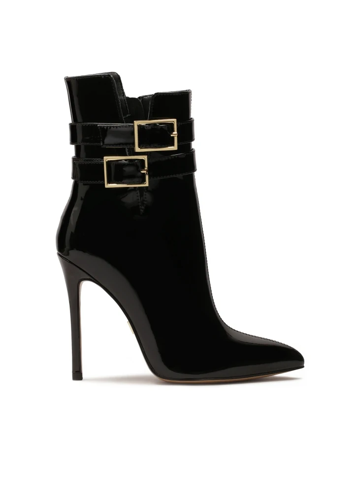 kazar Patent leather boots with a fine upper
